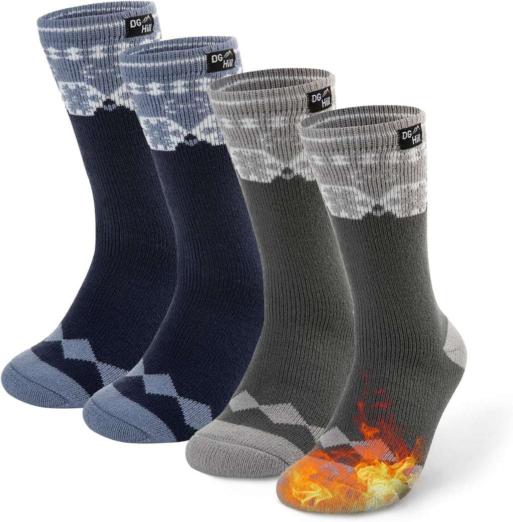 Winter Thermal Socks - Warm Sock for Men Women Cold Weather - Insulated Socks Thick Snow Sock
