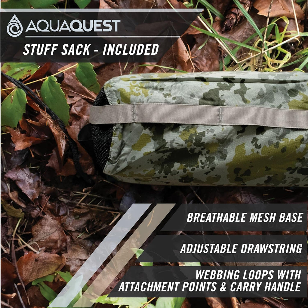 Defender Tarp – Heavy-Duty Waterproof (20,000 Mm) Seam-Taped Rain Fly for Camping, Bushcraft & Survival