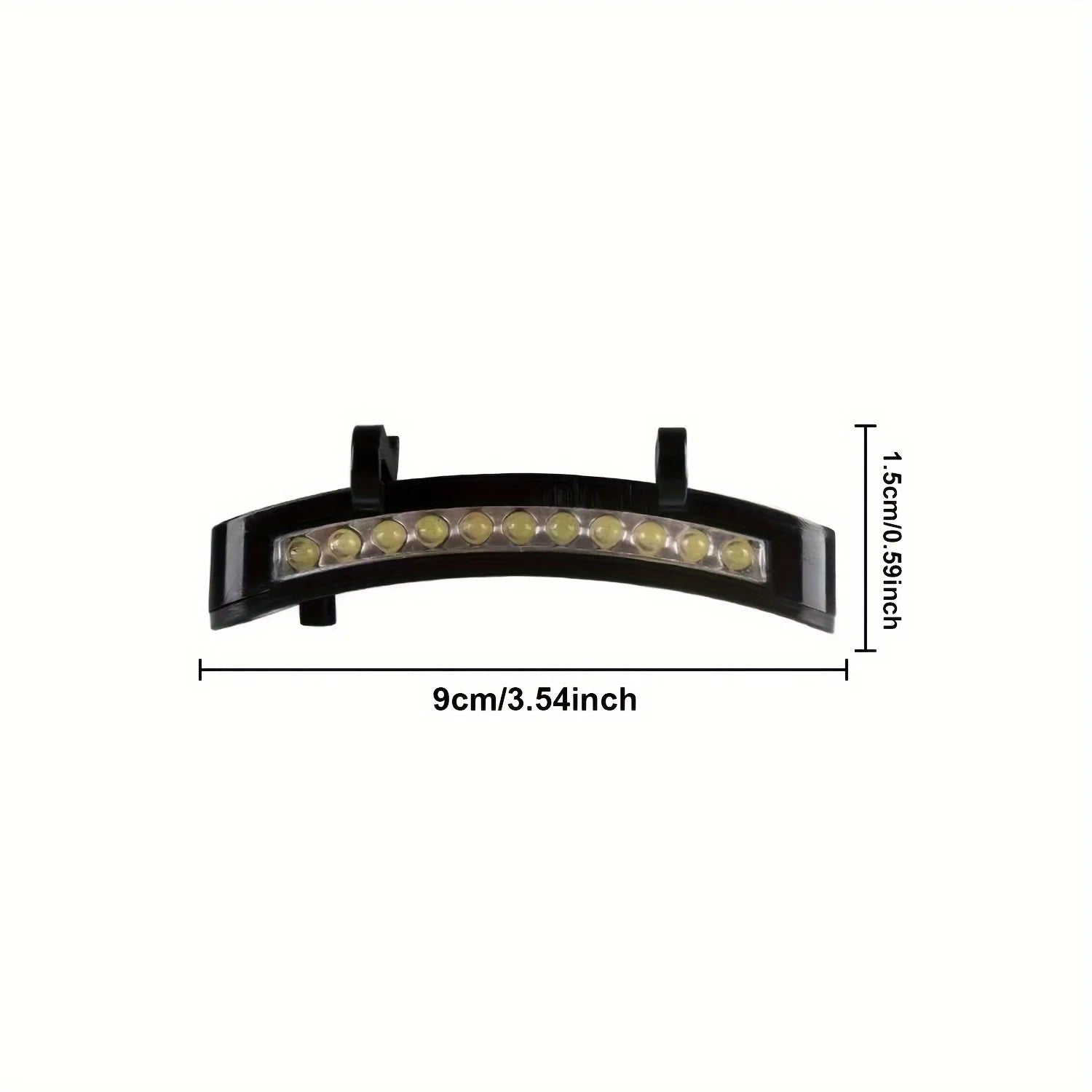 Super Bright LED Headlamp Clip on Cap Hat Torch for Outdoor Fishing Camping Hunting