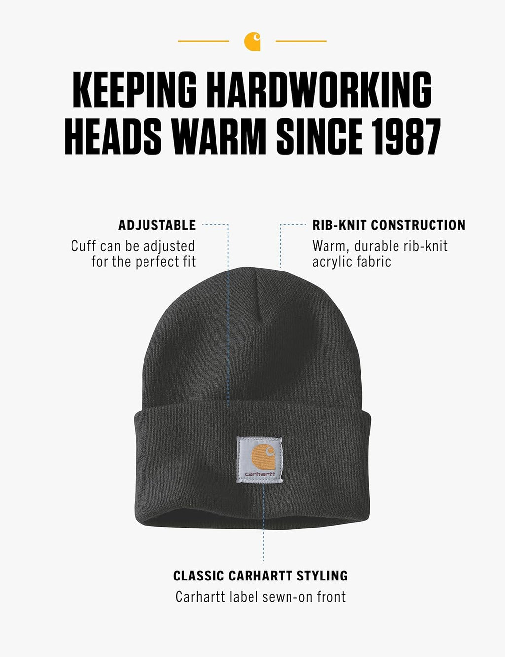 Men'S Knit Cuffed Beanie